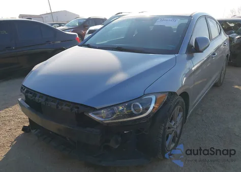 2017 Hyundai Elantra Se из США, поврежденный, VIN 5NPD84LF9HH106088